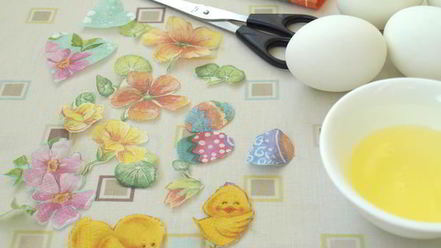 Рецепт пасхальных яиц в стиле декупаж