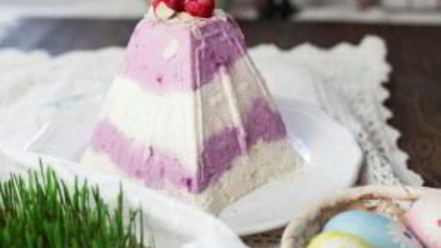 Рецепт полосатой пасхи