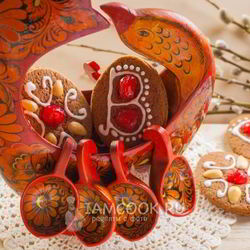 Рецепт Пряников Пасхальных яйца