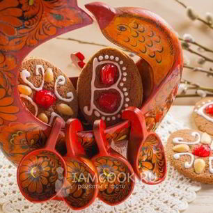 Рецепт Пряников Пасхальных яйца