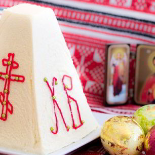 Рецепт Царской творожной пасхи с маковой начинкой