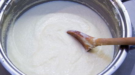 Рецепт царской творожной пасхи с маковой начинкой