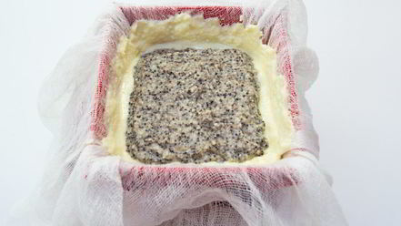 Рецепт царской творожной пасхи с маковой начинкой