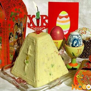 Рецепт Царской творожной пасхи