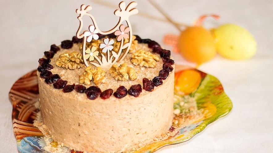 Рецепт творожной карамельной пасхи