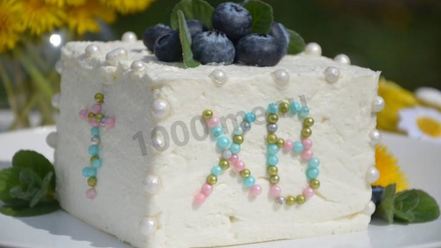 Рецепт творожной пасхи с маком без яиц