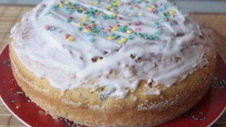 Рецепт творожного кулича