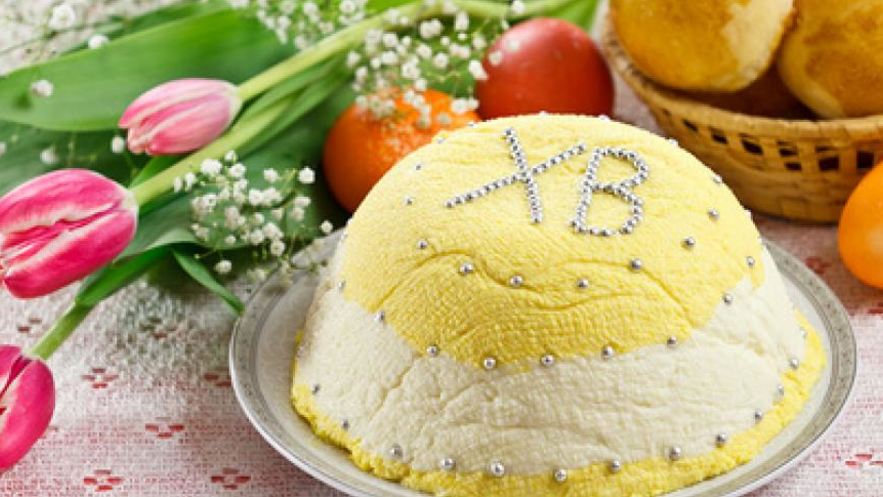 Рецепт тыквенно-творожной пасха