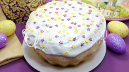 Рецепт вкусного пасхального кулича с изюмом