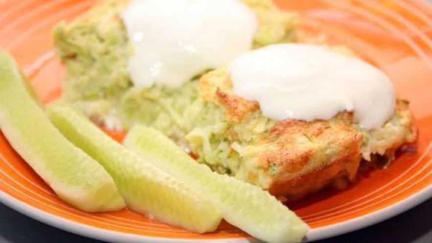 Рецепт пудинга из кабачков