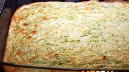 Рецепт пудинга из кабачков