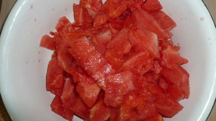 Рецепт арбузного щербета