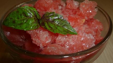 Рецепт арбузного щербета