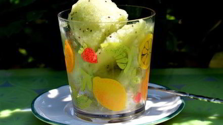 Рецепт дынного щербета