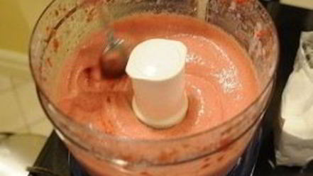 Рецепт клубничного щербета