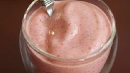 Рецепт клубничного щербета