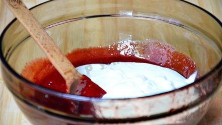 Рецепт мороженого домашний клубничный щербет из йогурта