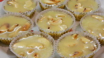 Рецепт щербета с орехами кешью