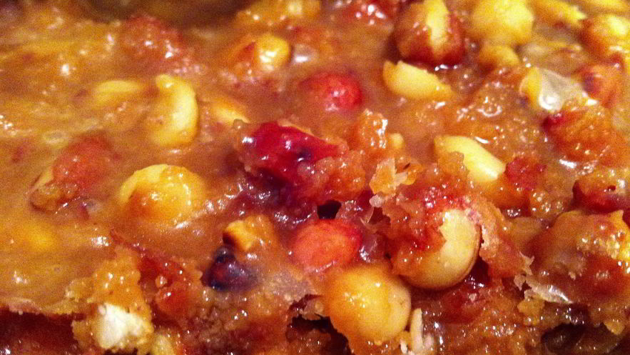 Рецепт щербета с жареным арахисом