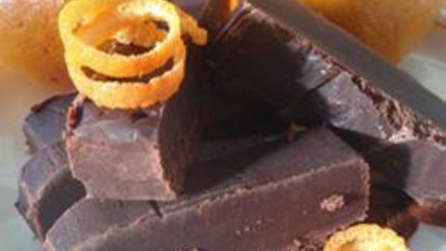 Рецепт шоколадна-апельсинового щербет