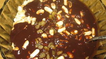 Рецепт шоколадного щербета