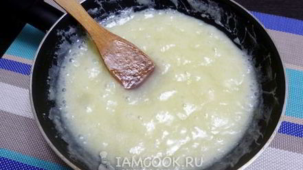 Рецепт сметанного щербета с арахисом