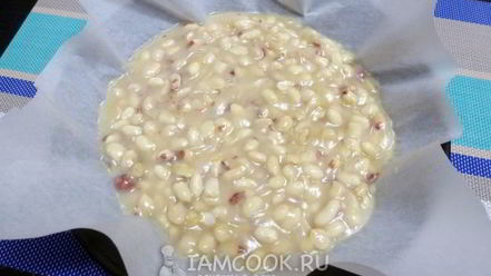 Рецепт сметанного щербета с арахисом