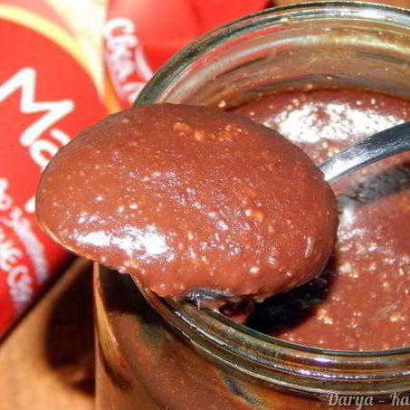 Рецепт Шоколадна-ореховой паста