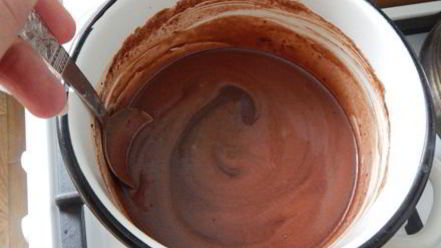 Рецепт шоколадна-ореховой паста