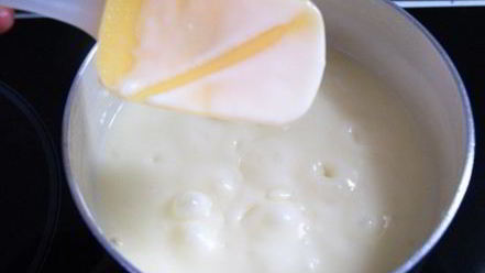 Рецепт шоколадна-ванильного пудинг