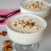 Рецепт Сметанного желе с орехами