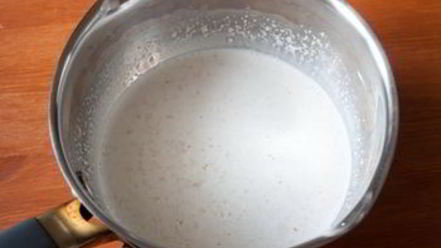 Рецепт сметанного желе с орехами