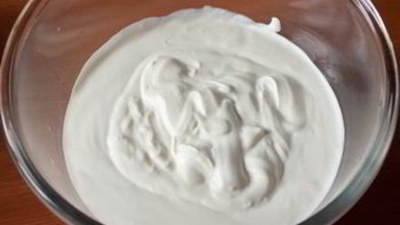 Рецепт сметанного желе с орехами