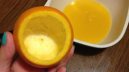 Рецепт апельсинового суфле