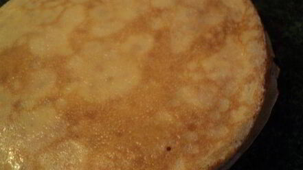 Рецепт блинчиков с ягодным суфле