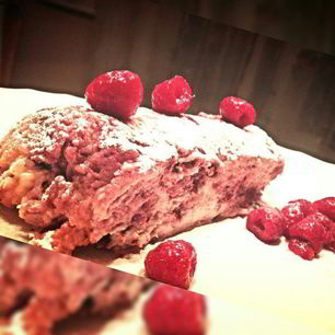 Рецепт Быстрого творожного суфле с малинкой