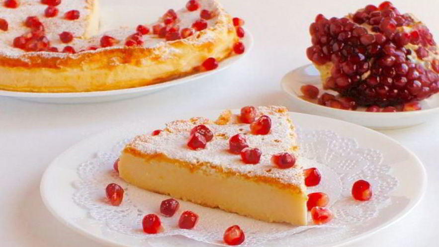 Рецепт чизкейка-суфле из трех ингредиентов