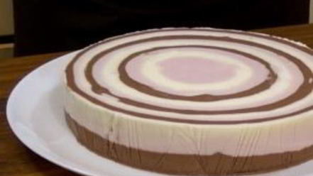 Рецепт десерта полосатое суфле