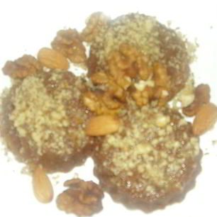 Рецепт Кофейного суфле с шоколадом и орехом