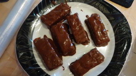 Рецепт конфет романтика ночи с миндально-творожным суфле