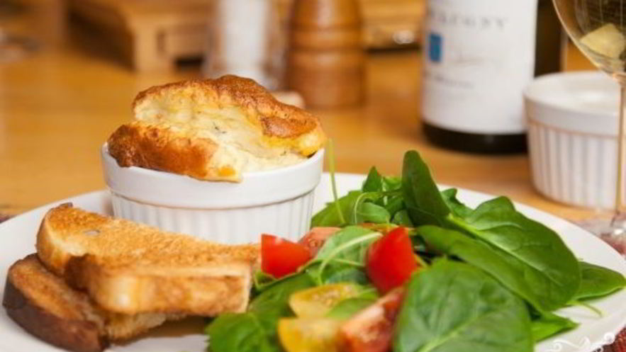 Рецепт крабового суфле