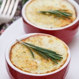 Рецепт Рыбы в суфле из сыра