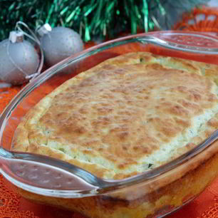 Рецепт Рыбки красной под суфле из сливочного сыра