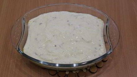 Рецепт рыбки красной под суфле из сливочного сыра