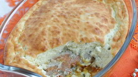 Рецепт рыбки красной под суфле из сливочного сыра