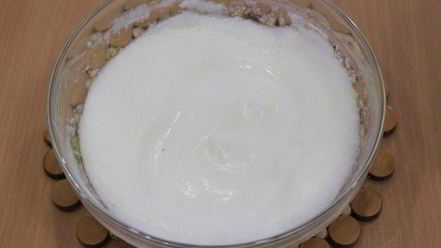 Рецепт рыбки красной под суфле из сливочного сыра