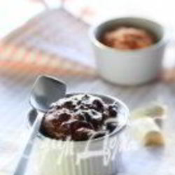 Рецепт Шоколадна-яблочного суфле