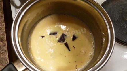 Рецепт шоколадного суфле с ванильным вкусом