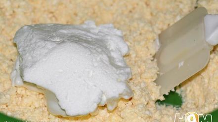 Рецепт сладкого киша с творожным суфле и абрикосами