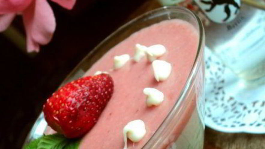 Рецепт сливочно-ягодно суфле